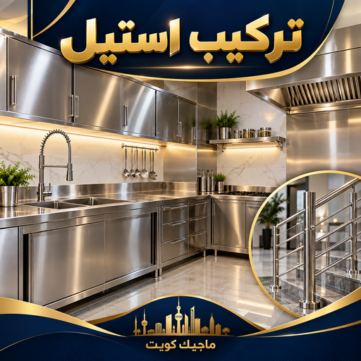 تركيب استيل - محمد علي📞99571654 - صباغ رخيص - رقم صباغ رخيص - اصباغ - رقم صباغ - صباغ شاطر - صباغ خشب - اصباغ جوتن - اصباغ الكويت - صباغين - صباغ الكويت