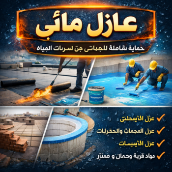 عازل مائي - عازل مائي الكويت - بالكويت 55901990 - مقاول عازل مائي - العزل المائي - عازل مائي جوتن - عازل مائي حمامات - عازل مائي اسطح
